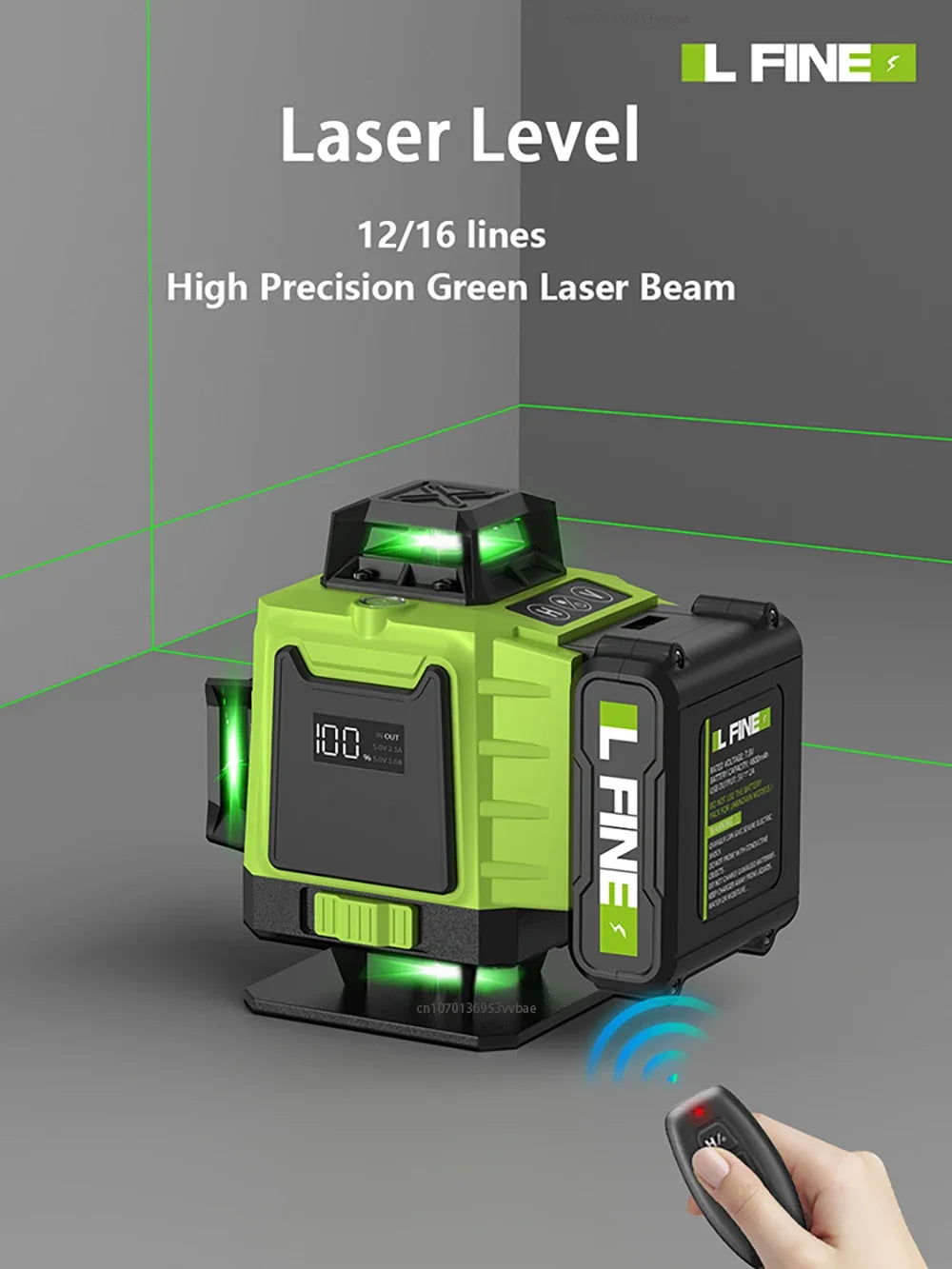 LFINE 16 Line 360 Degree Self-Leveling Laser Level - Smarsty