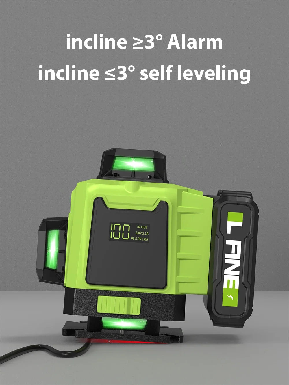 LFINE 16 Line 360 Degree Self-Leveling Laser Level - Smarsty