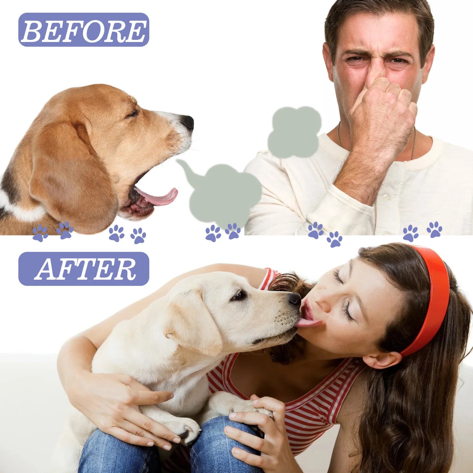 Pet Oral Cleanse Spray for Fresh Breath and Clean Teeth - Smarsty