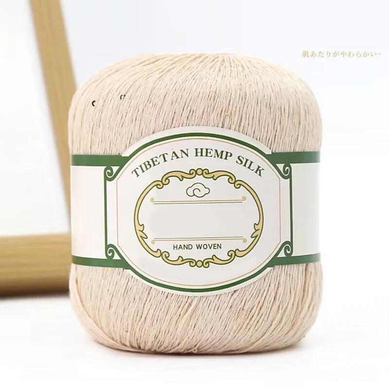 Cotton Linen Lace Yarn for Summer Crochet Projects - Smarsty