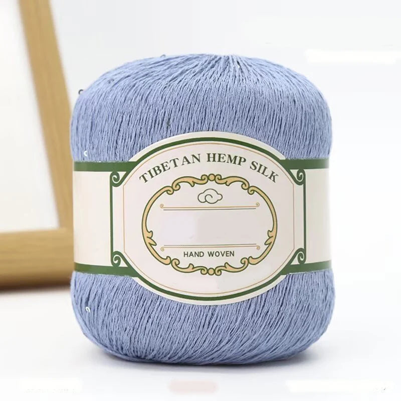 Cotton Linen Lace Yarn for Summer Crochet Projects - Smarsty