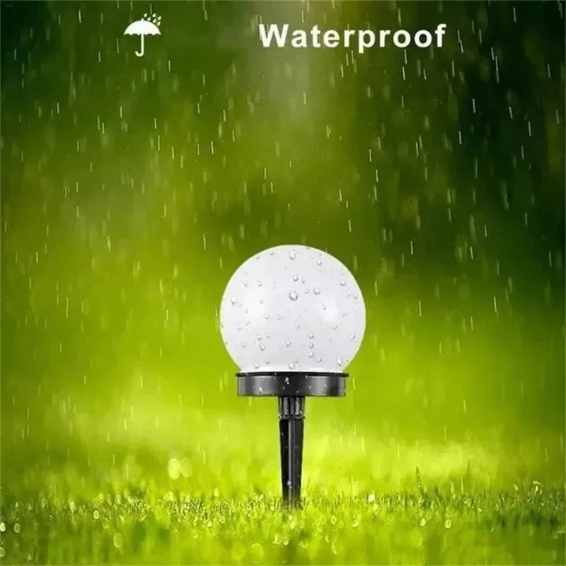 Solar Powered Waterproof LED Bulb Garden Lights - Smarsty