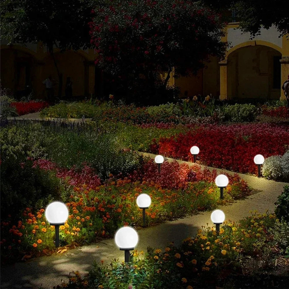 Solar Powered Waterproof LED Bulb Garden Lights - Smarsty