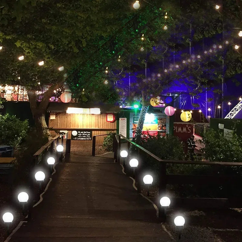 Solar Powered Waterproof LED Bulb Garden Lights - Smarsty