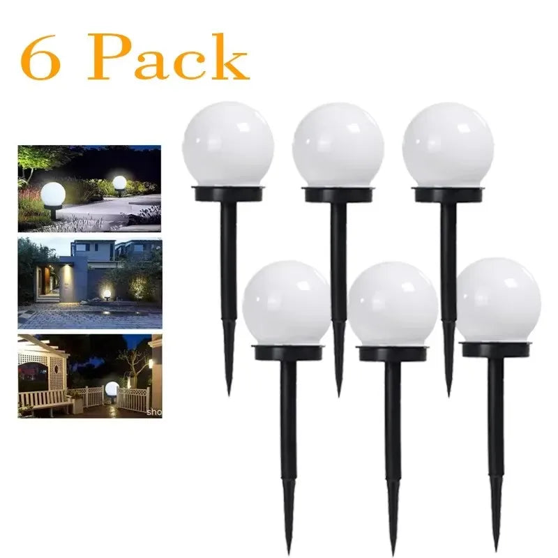 Solar Powered Waterproof LED Bulb Garden Lights - Smarsty
