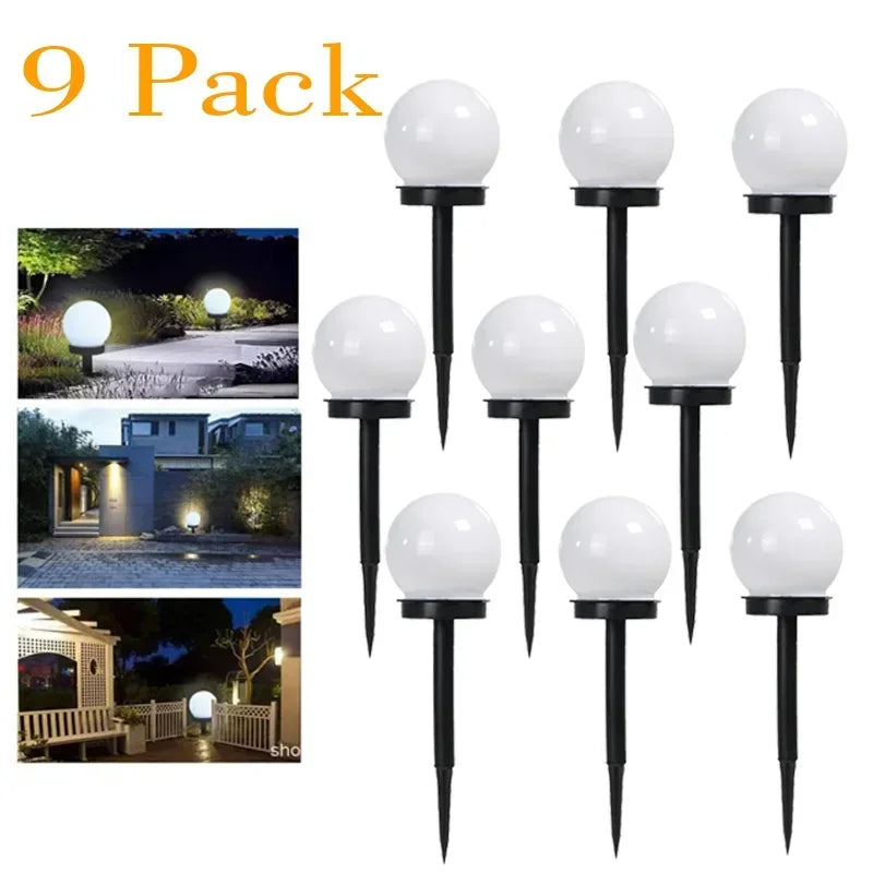 Solar Powered Waterproof LED Bulb Garden Lights - Smarsty