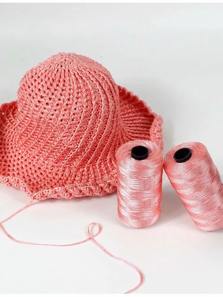 Summer Crochet Yarn for DIY Hats and Handbags - Smarsty