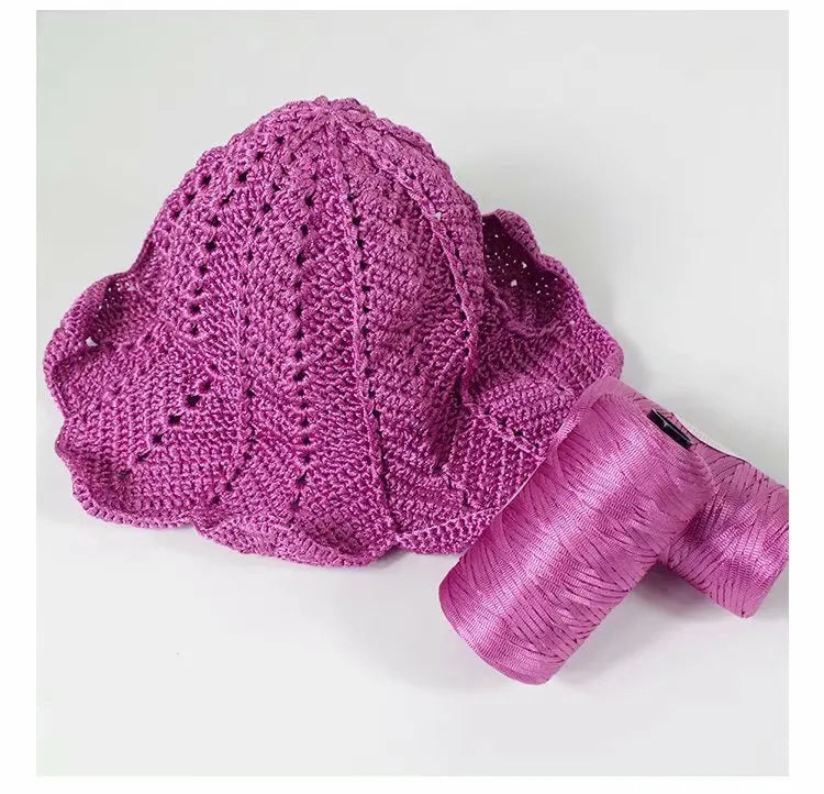 Summer Crochet Yarn for DIY Hats and Handbags - Smarsty