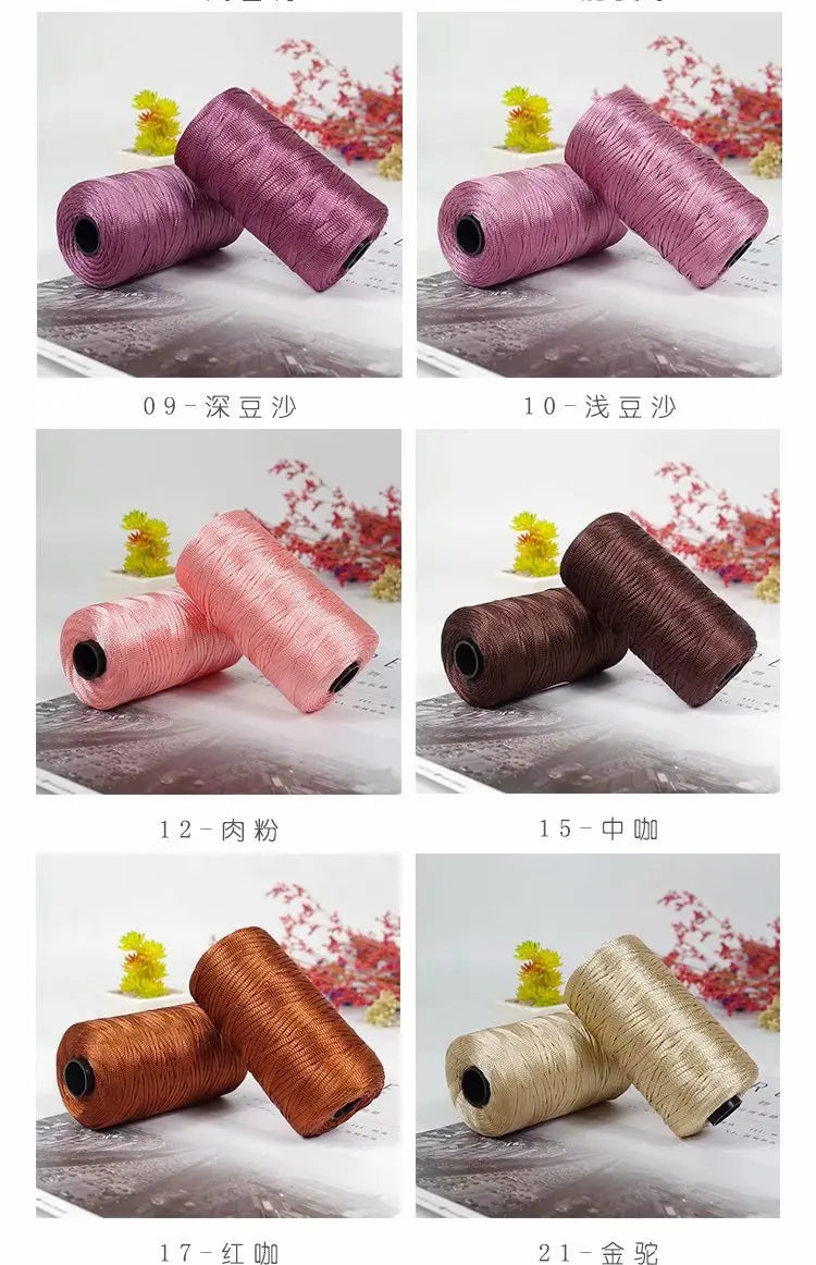 Summer Crochet Yarn for DIY Hats and Handbags - Smarsty