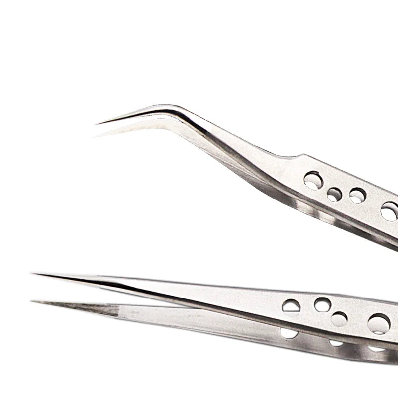 Precision Anti-Static Tweezers for Electronics Repair - Smarsty