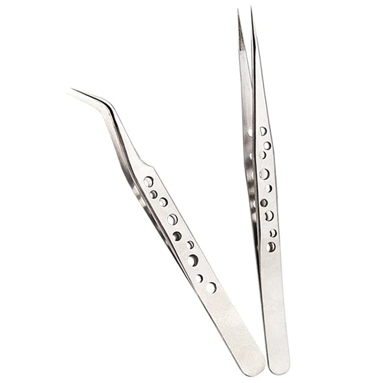 Precision Anti-Static Tweezers for Electronics Repair - Smarsty
