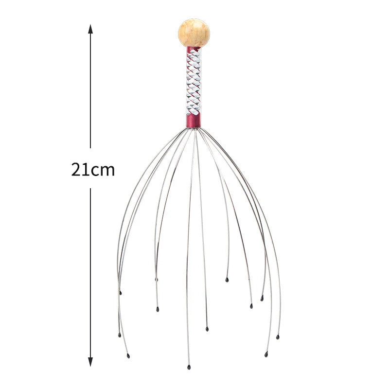 Head Massager Octopus Tool for Relaxation and Scalp Health - Smarsty