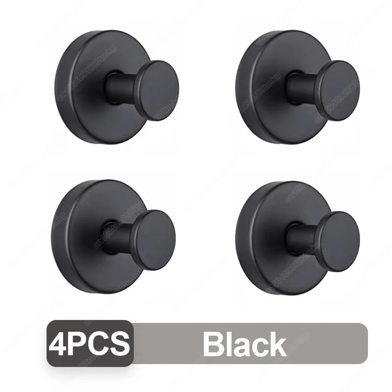 Suction Cup Hooks Waterproof Stainless Steel Bathroom Holders - Smarsty
