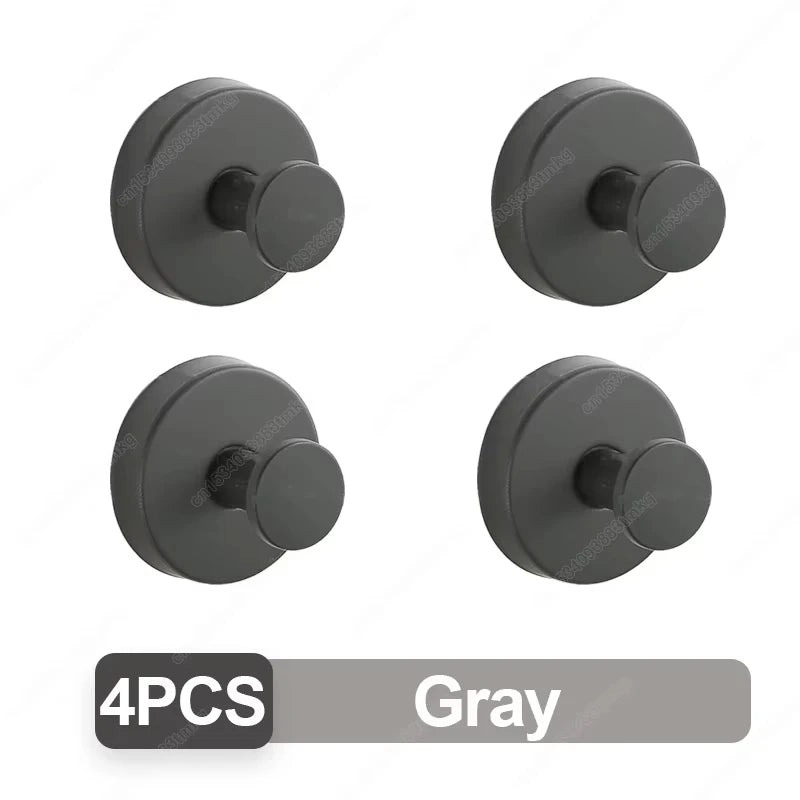Suction Cup Hooks Waterproof Stainless Steel Bathroom Holders - Smarsty