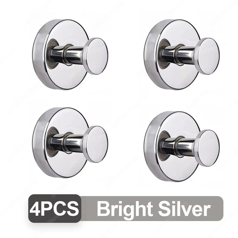 Suction Cup Hooks Waterproof Stainless Steel Bathroom Holders - Smarsty