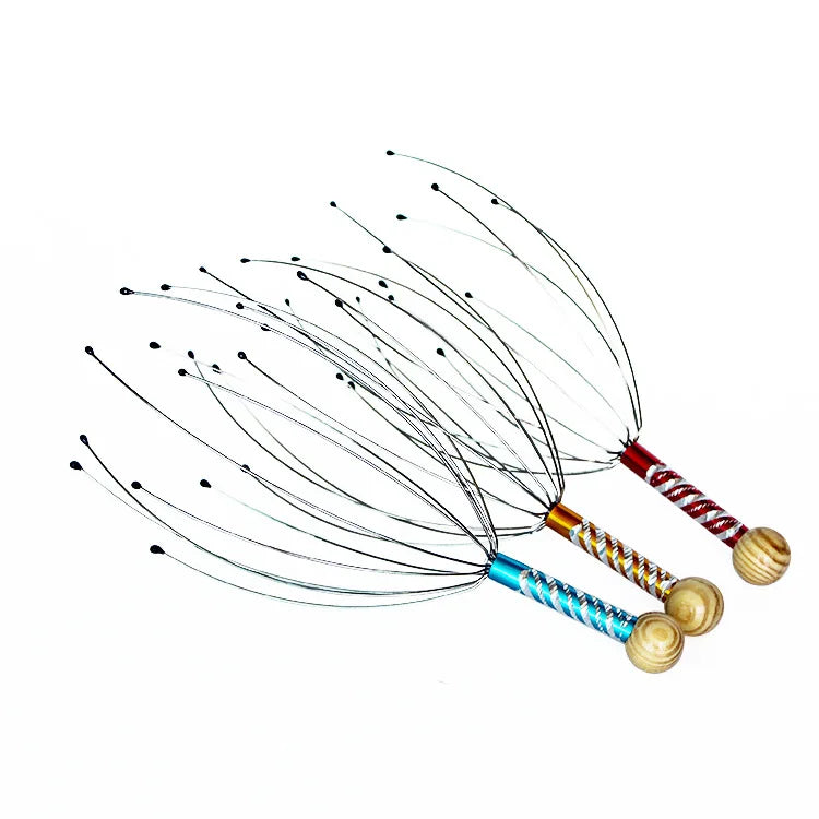 Octopus Head Massager for Scalp Relaxation Relief - Smarsty