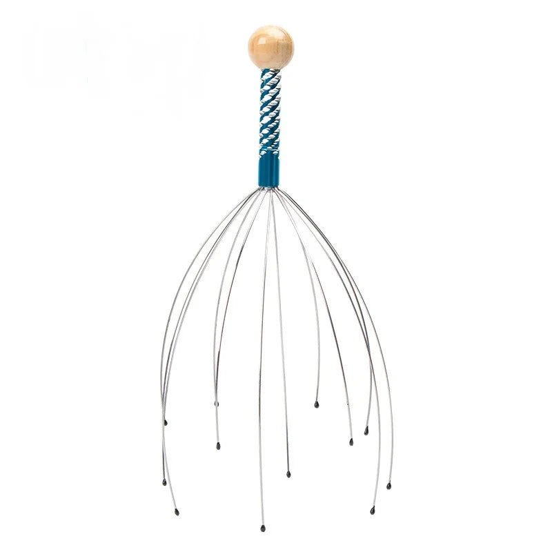 Stainless Steel Octopus Head Massager for Relaxation - Smarsty
