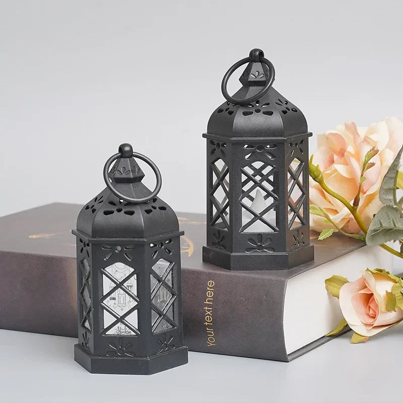 Retro Hexagonal LED Desk Lamp for Unique Home Decor - Smarsty