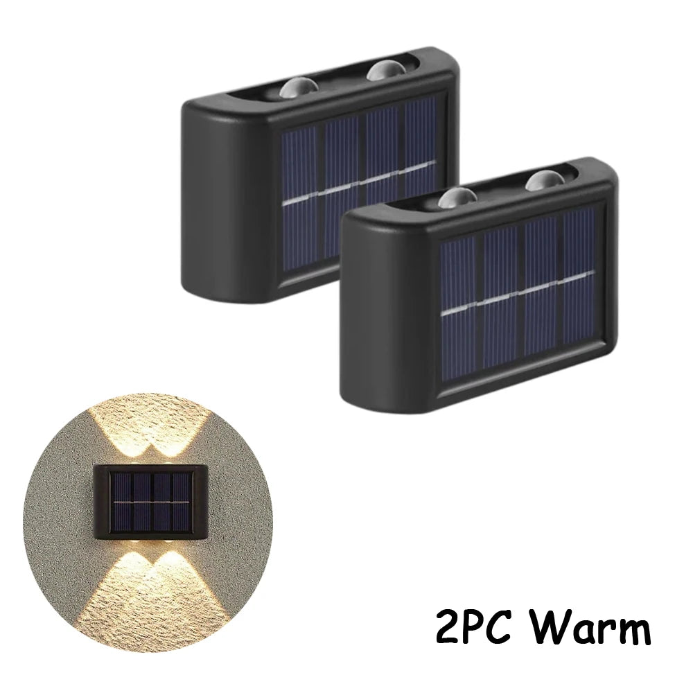 Solar LED Wall Lamp for Garden Decoration - Smarsty