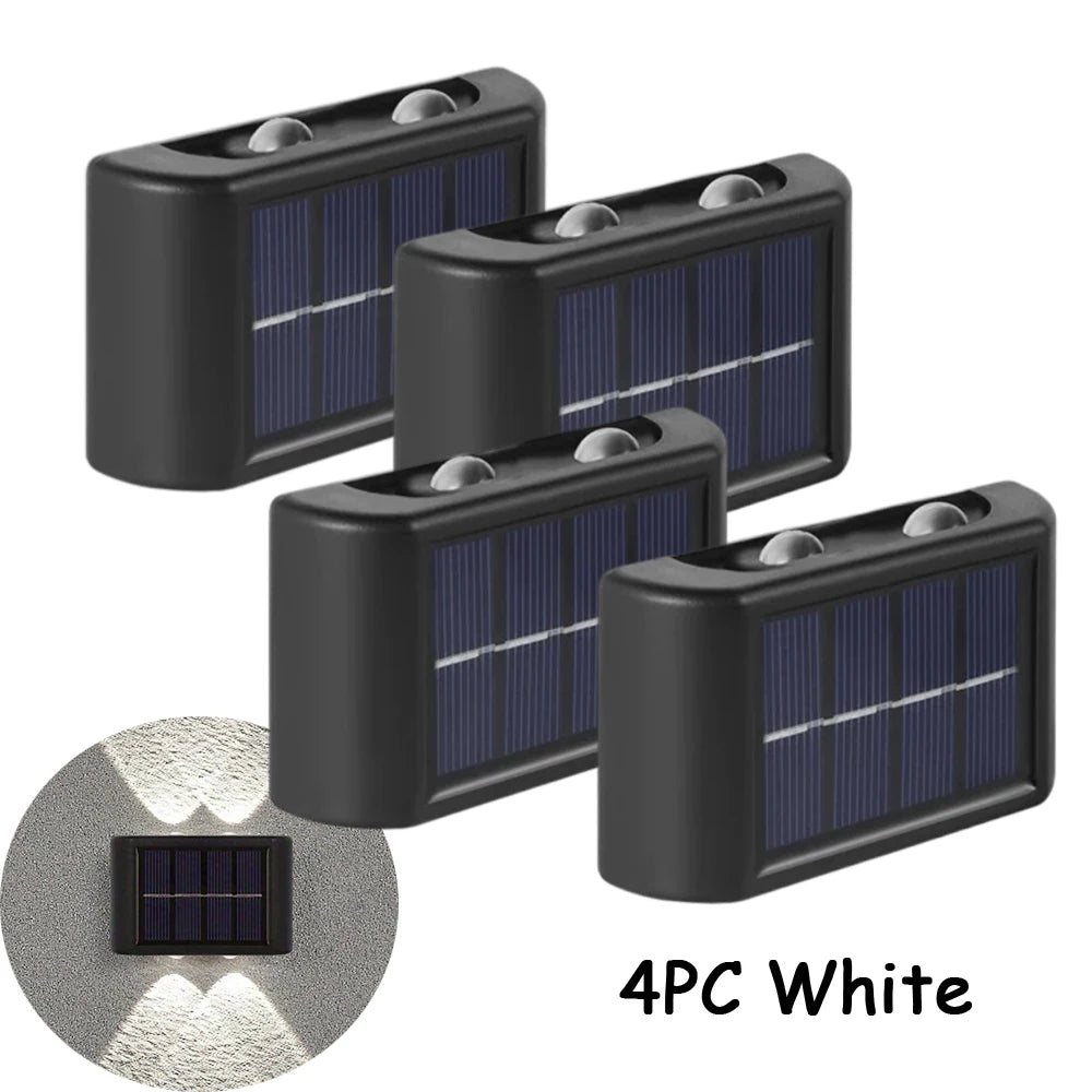 Solar LED Wall Lamp for Garden Decoration - Smarsty