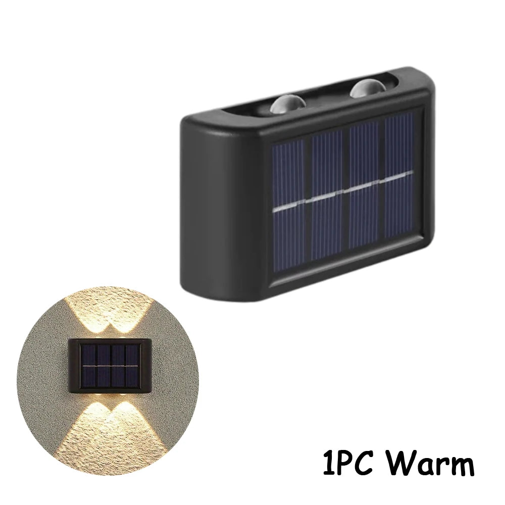Solar LED Wall Lamp for Garden Decoration - Smarsty