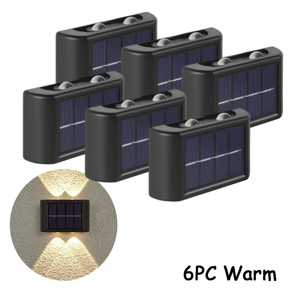 Solar LED Wall Lamp for Garden Decoration - Smarsty