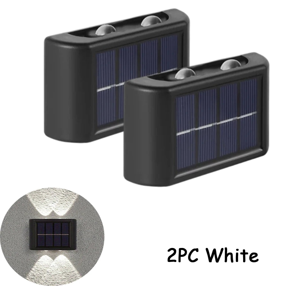 Solar LED Wall Lamp for Garden Decoration - Smarsty