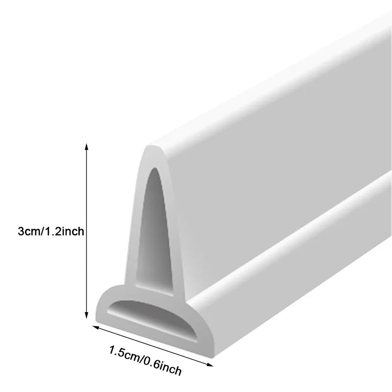 Self-Adhesive Bathroom Shower Water Stopper Seal Strip - Smarsty