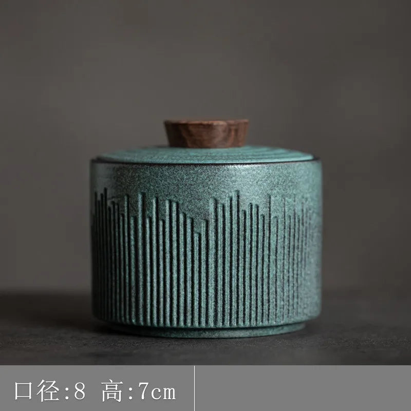 Ceramic Green Keepsake Urn for Small Pets - Smarsty