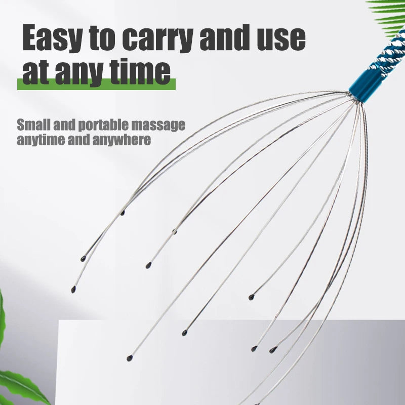 Head Massager Tool for Relaxation and Scalp Therapy - Smarsty