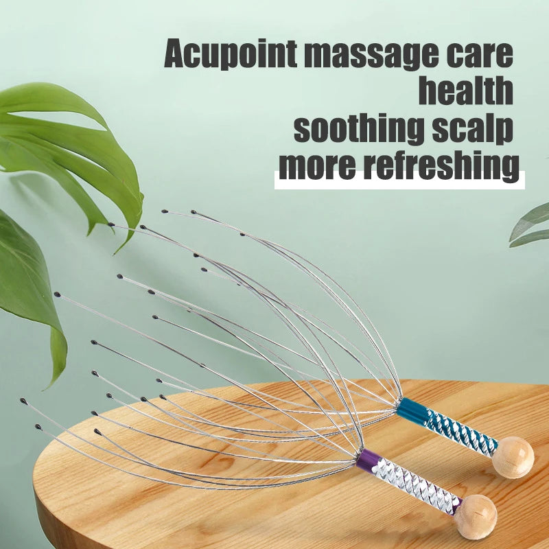 Head Massager Tool for Relaxation and Scalp Therapy - Smarsty