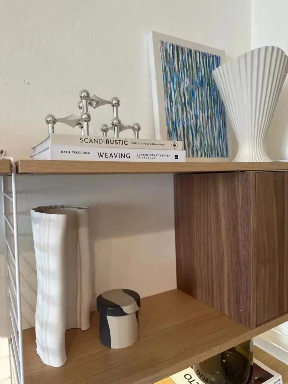 Metal Molecular Structure Candle Holder for Modern Home Decor - Smarsty