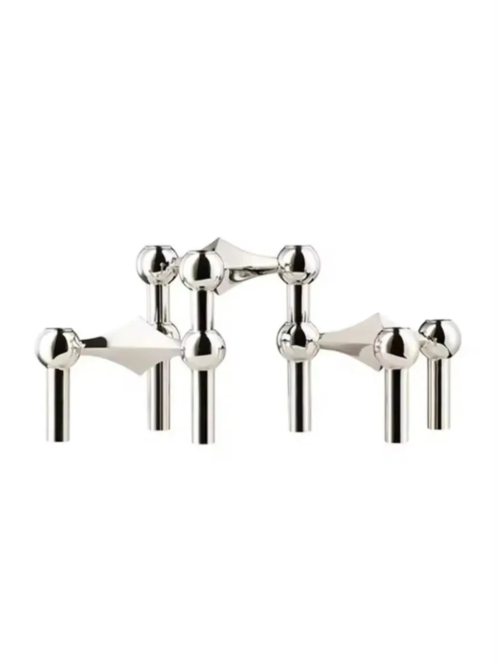 Metal Molecular Structure Candle Holder for Modern Home Decor - Smarsty