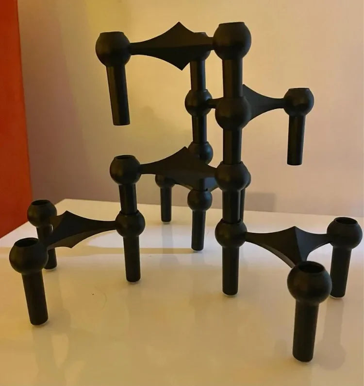 Metal Molecular Structure Candle Holder for Modern Home Decor - Smarsty