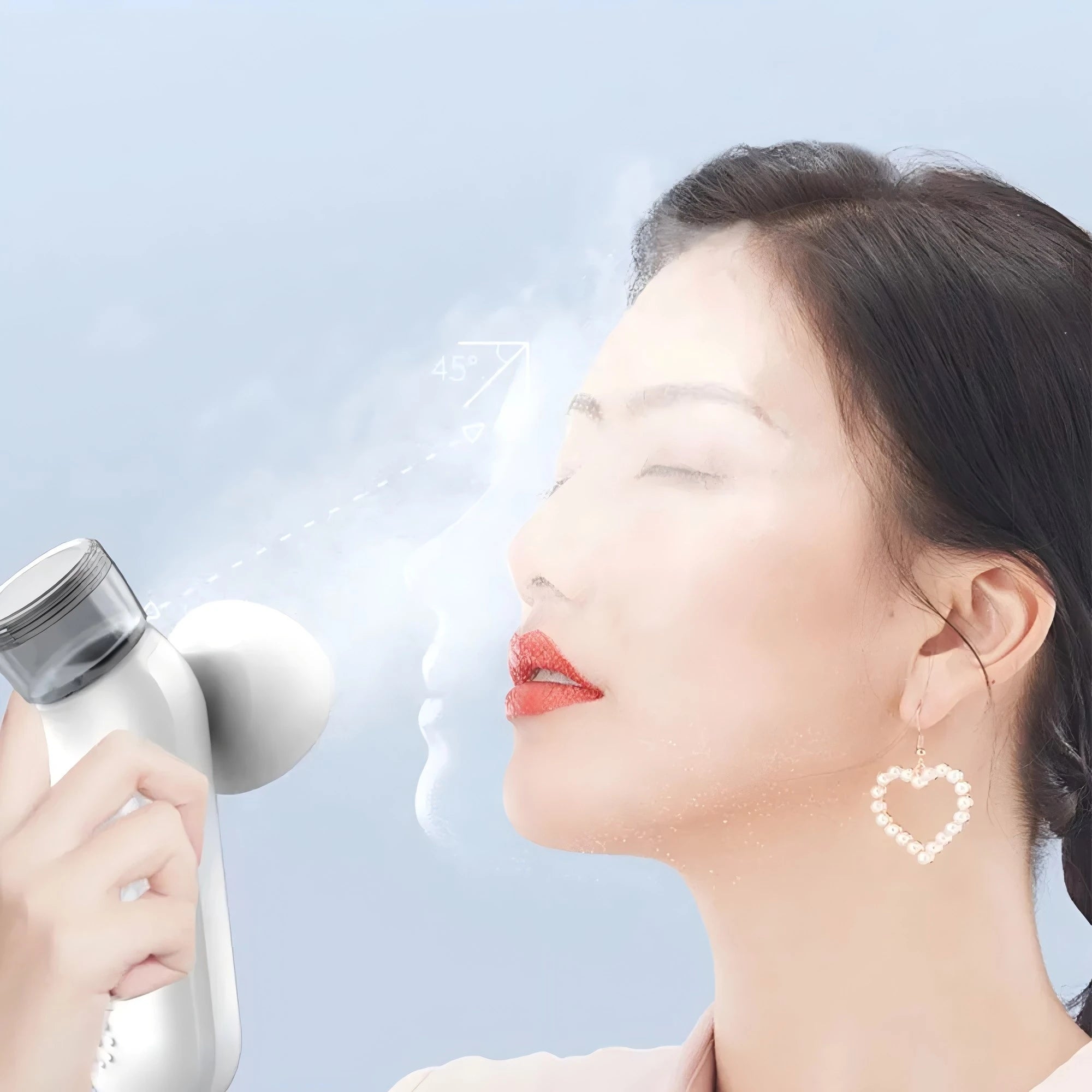 Heated Nano Mist Eye Sprayer for Hydrated Skin - Smarsty