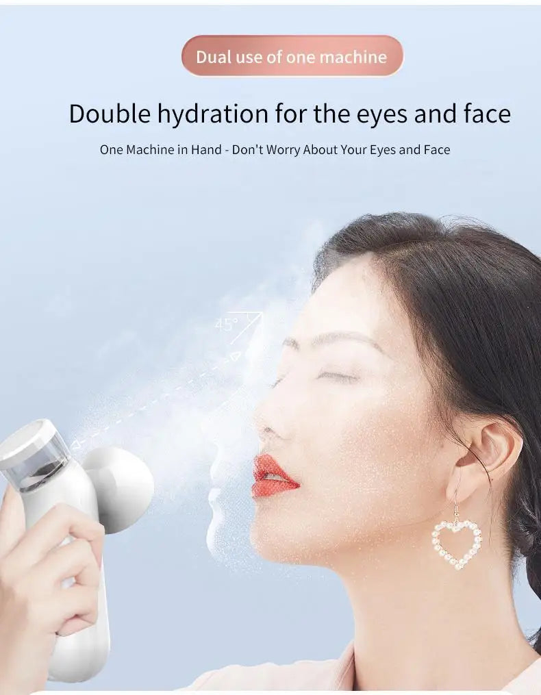 Heated Nano Mist Eye Sprayer for Hydrated Skin - Smarsty
