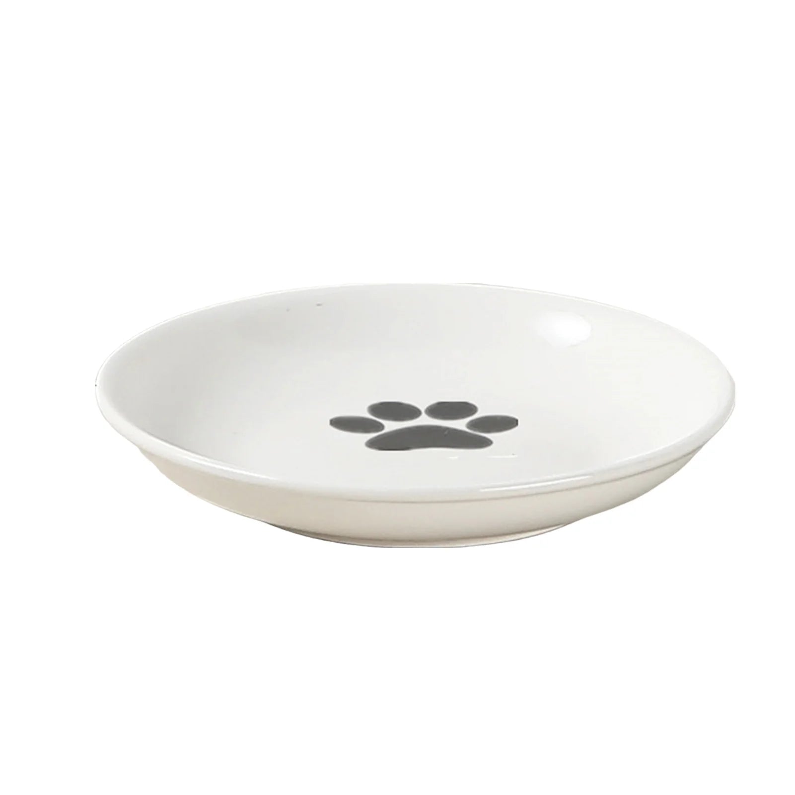Ceramic Cat Food Bowl with Whisker-Friendly Design - Smarsty