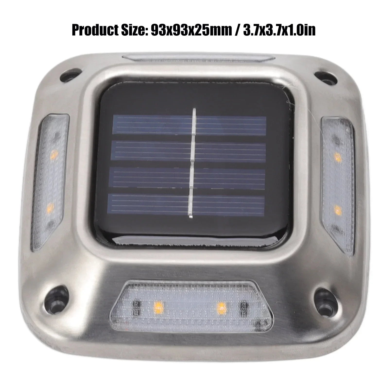 Solar Ground Light With 8 LEDs Waterproof Warm Glow - Smarsty