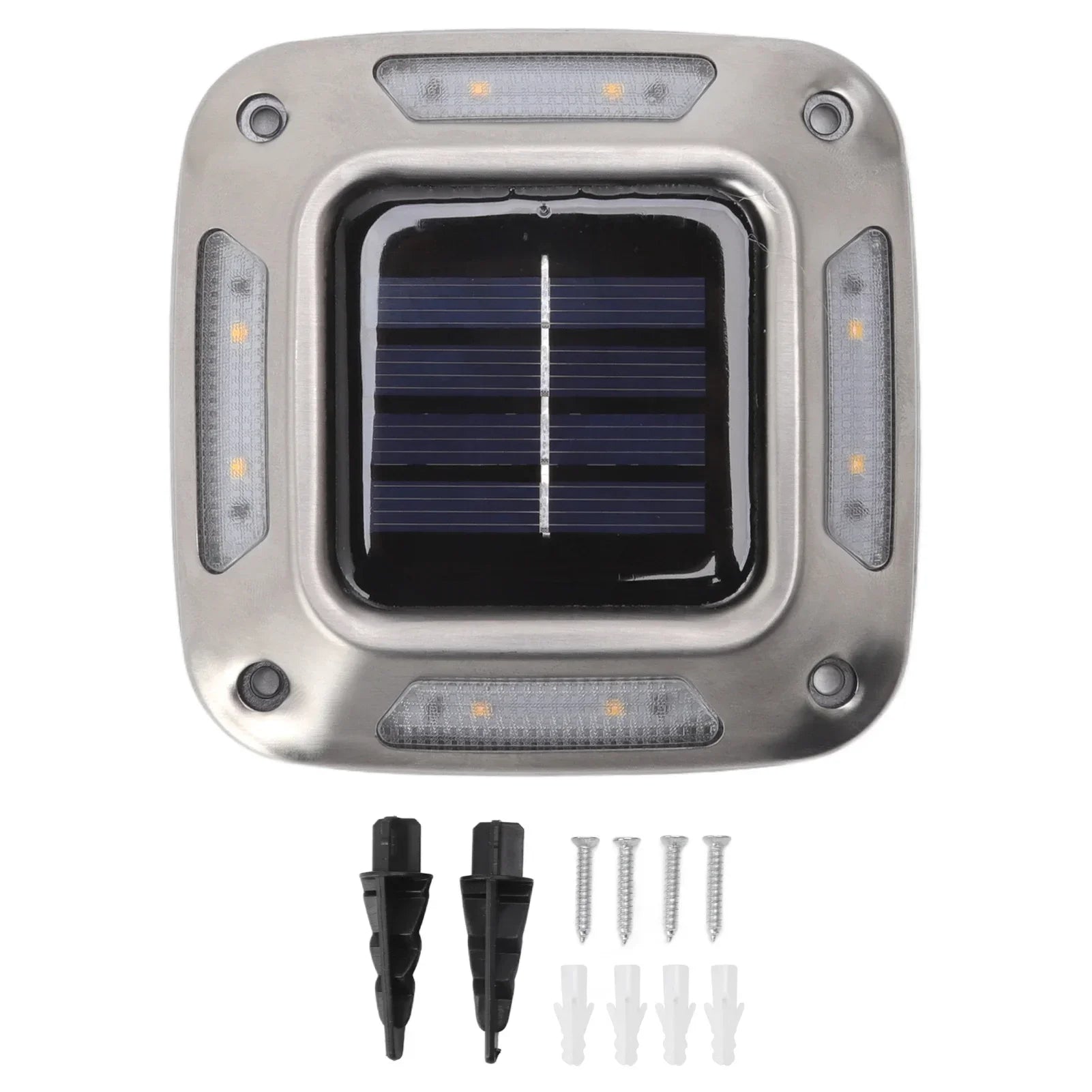 Solar Ground Light With 8 LEDs Waterproof Warm Glow - Smarsty