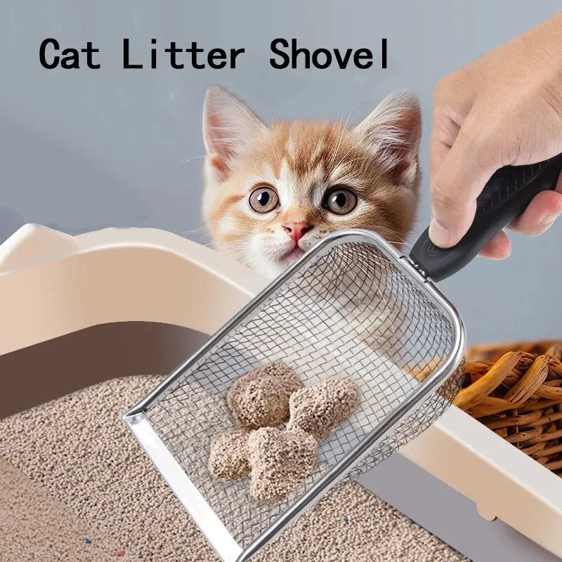 Stainless Steel Cat Litter Shovel with Fine Pores - Smarsty