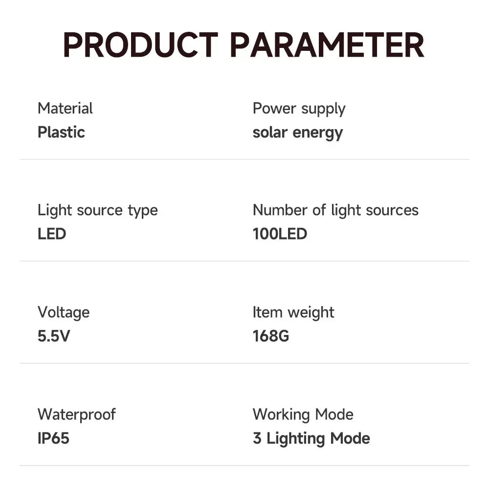 100 LED Solar Wall Lamp with Motion Sensor Waterproof Outdoor Light - Smarsty
