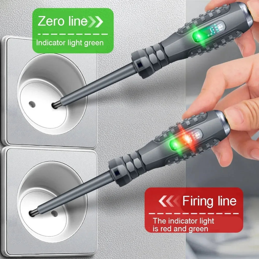Non-Contact Screwdriver Neon Bulb Indicator Tester - Smarsty
