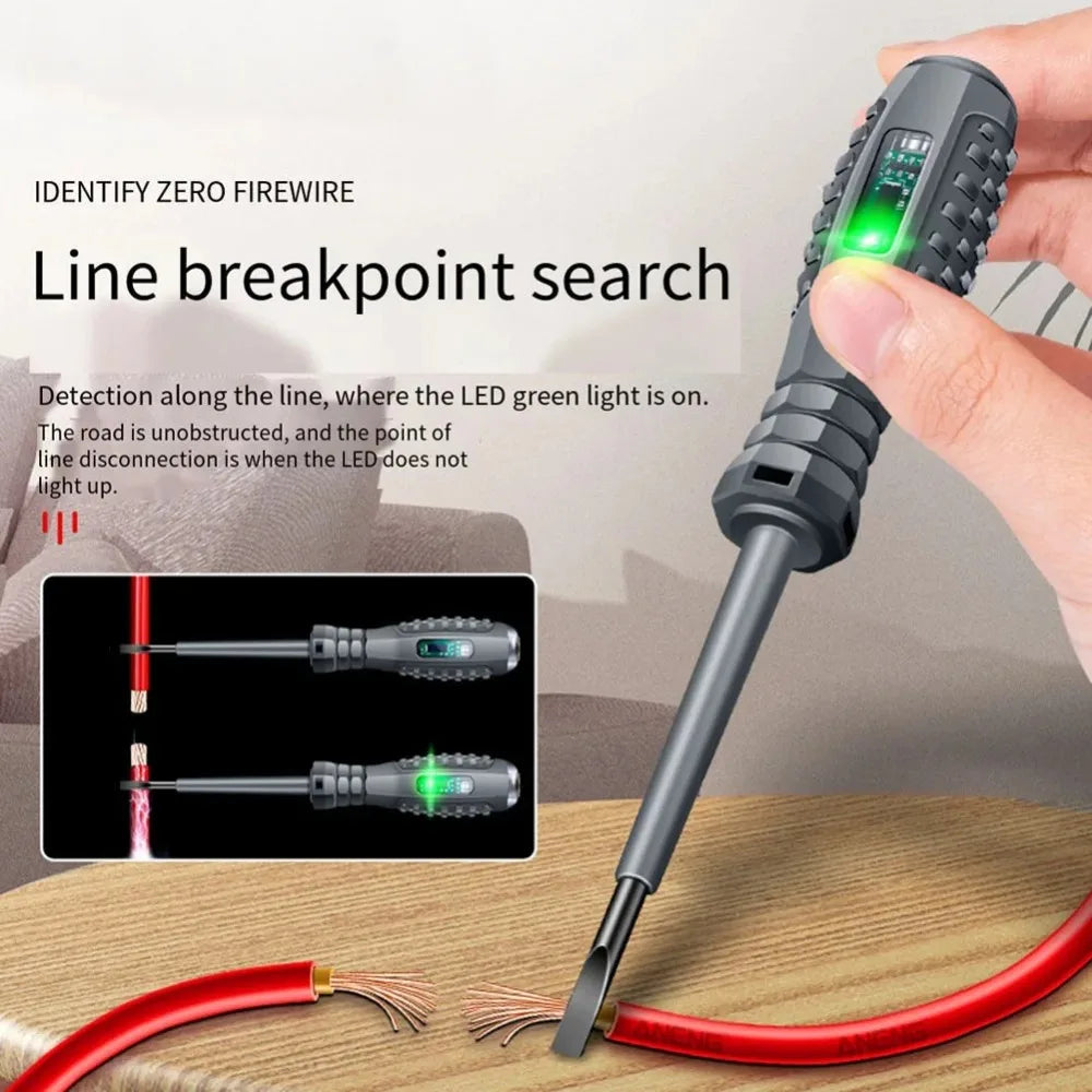 Non-Contact Screwdriver Neon Bulb Indicator Tester - Smarsty