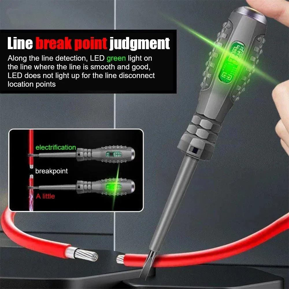 Non-Contact Screwdriver Neon Bulb Indicator Tester - Smarsty
