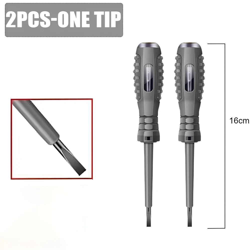 Non-Contact Screwdriver Neon Bulb Indicator Tester - Smarsty