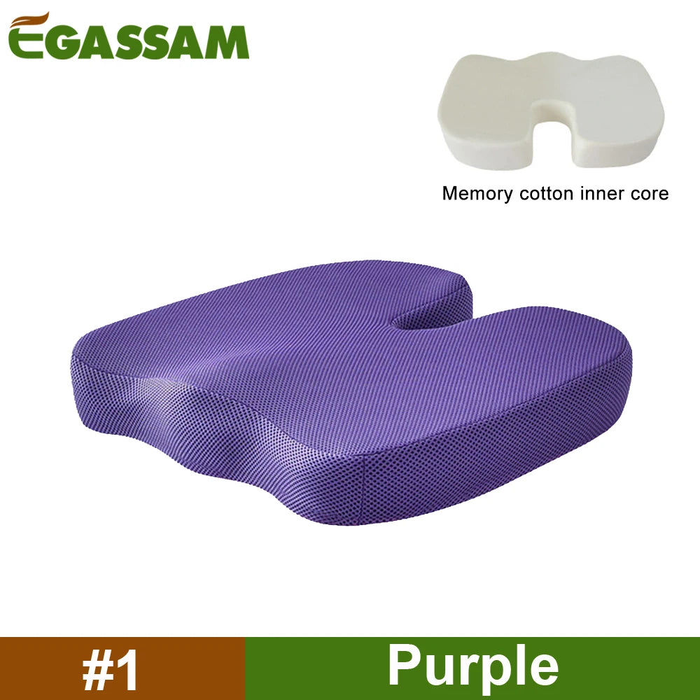 Memory Foam Seat Cushion for Tailbone Pain Relief - Smarsty