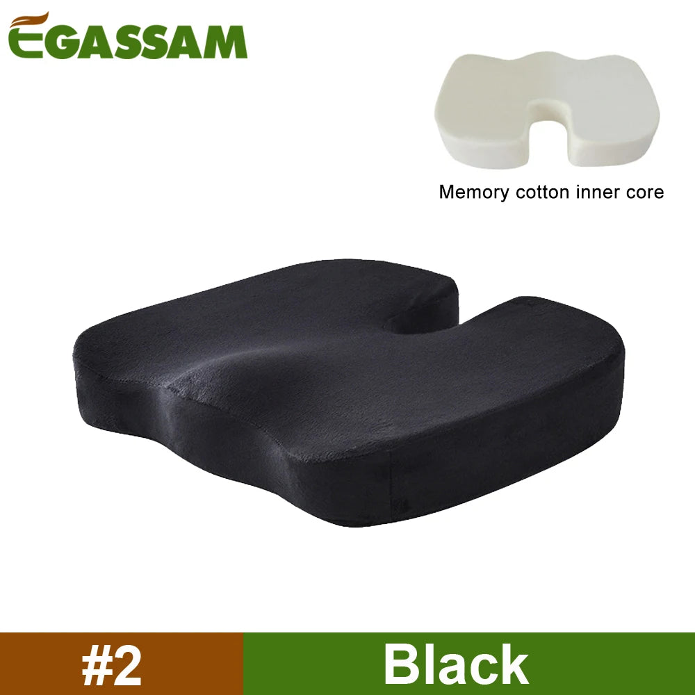 Memory Foam Seat Cushion for Tailbone Pain Relief - Smarsty