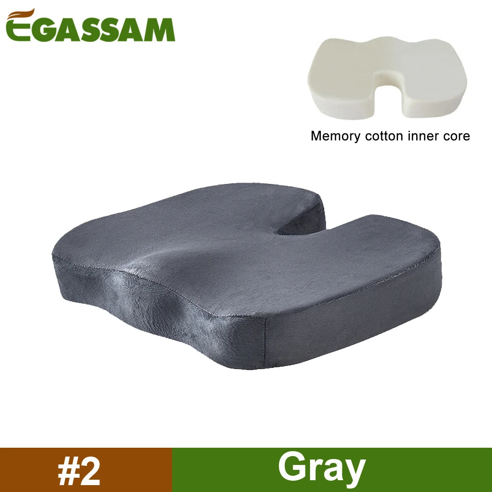 Memory Foam Seat Cushion for Tailbone Pain Relief - Smarsty
