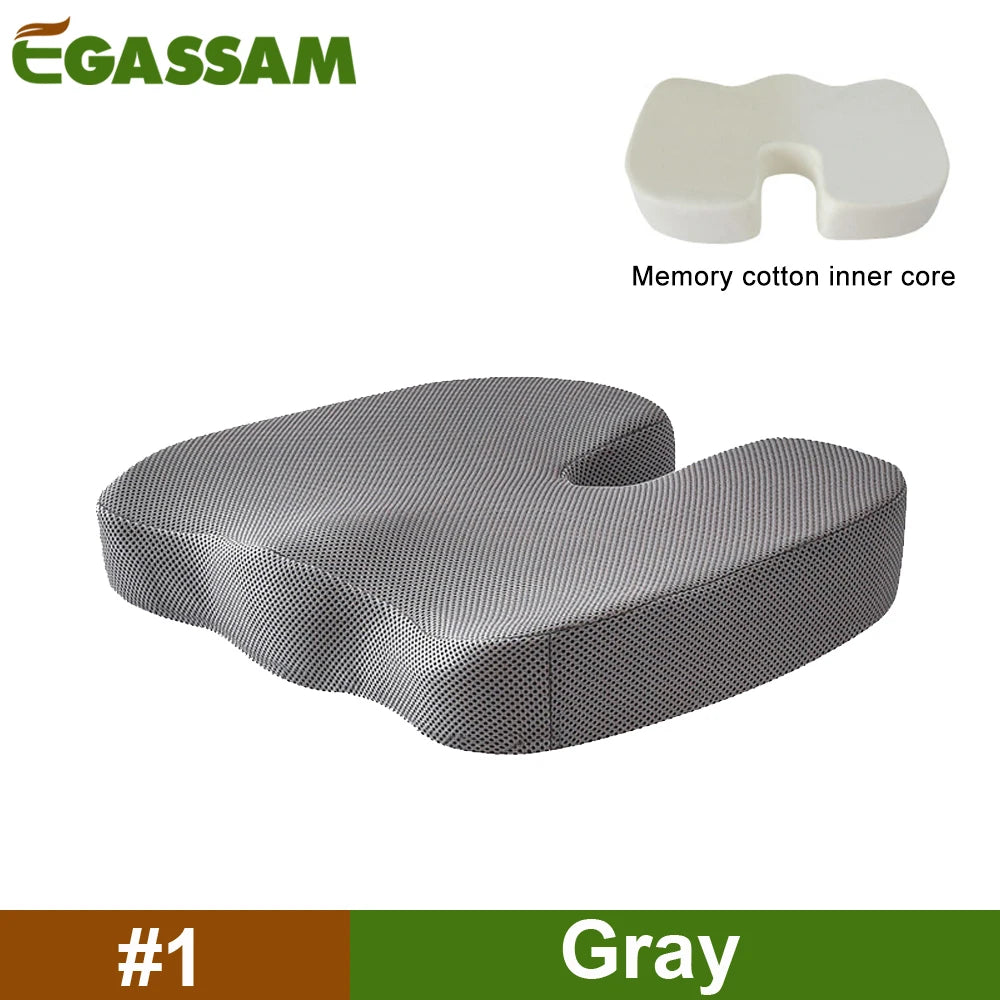 Memory Foam Seat Cushion for Tailbone Pain Relief - Smarsty
