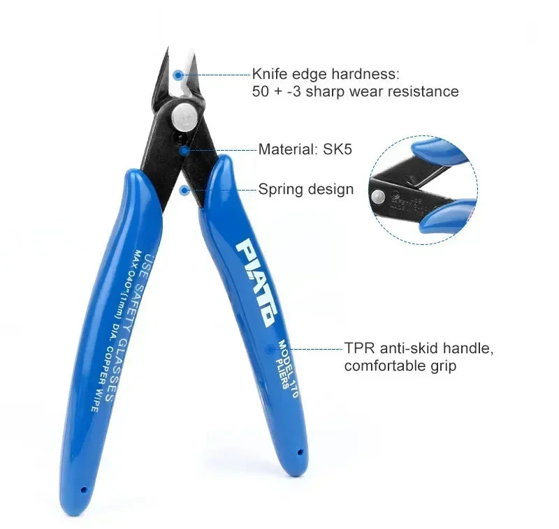 DIY Electronic Wire Cutter Pliers for Precise Stripping - Smarsty